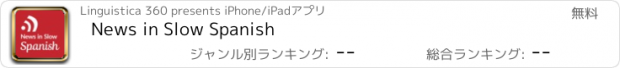 おすすめアプリ News in Slow Spanish