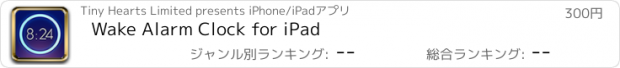 おすすめアプリ Wake Alarm Clock for iPad