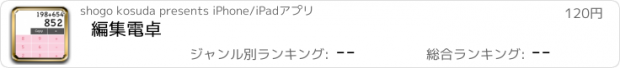 おすすめアプリ 編集電卓