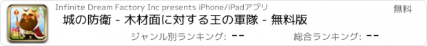 おすすめアプリ 城の防衛 - 木材面に対する王の軍隊 - 無料版