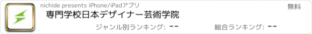 おすすめアプリ 専門学校日本デザイナー芸術学院