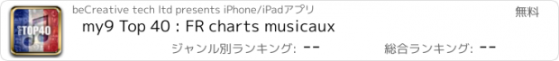 おすすめアプリ my9 Top 40 : FR charts musicaux