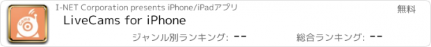 おすすめアプリ LiveCams for iPhone