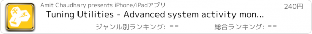 おすすめアプリ Tuning Utilities - Advanced system activity monitor, network analyzer, battery charge, memory manager