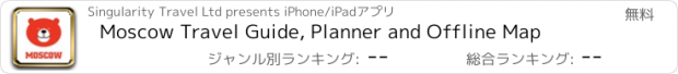 おすすめアプリ Moscow Travel Guide, Planner and Offline Map
