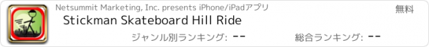 おすすめアプリ Stickman Skateboard Hill Ride