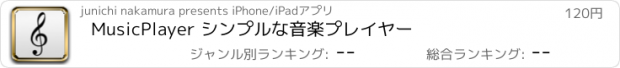 おすすめアプリ MusicPlayer シンプルな音楽プレイヤー