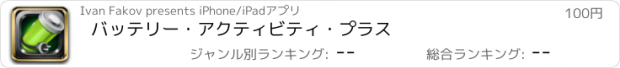 おすすめアプリ バッテリー・アクティビティ・プラス