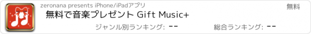 おすすめアプリ 無料で音楽プレゼント Gift Music+