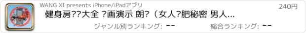 おすすめアプリ 健身房锻炼大全 动画演示 朗读（女人减肥秘密 男人增肌法宝）