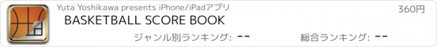 おすすめアプリ BASKETBALL SCORE BOOK