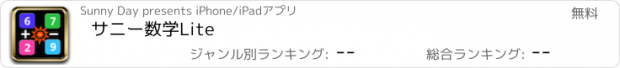 おすすめアプリ サニー数学Lite