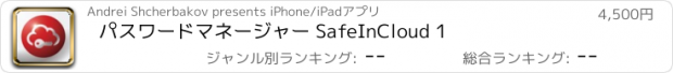 おすすめアプリ パスワードマネージャー SafeInCloud 1