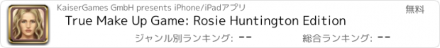 おすすめアプリ True Make Up Game: Rosie Huntington Edition