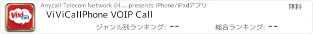 おすすめアプリ ViViCallPhone VOIP Call