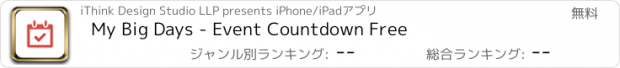 おすすめアプリ My Big Days - Event Countdown Free