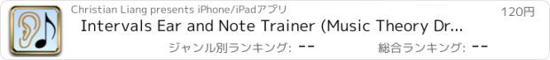 おすすめアプリ Intervals Ear and Note Trainer (Music Theory Drills)