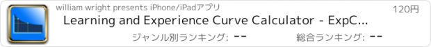 おすすめアプリ Learning and Experience Curve Calculator - ExpCalc1
