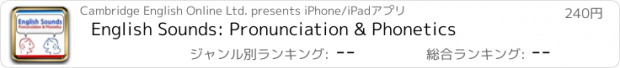 おすすめアプリ English Sounds: Pronunciation & Phonetics