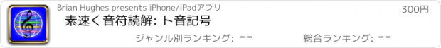 おすすめアプリ 素速く音符読解: ト音記号