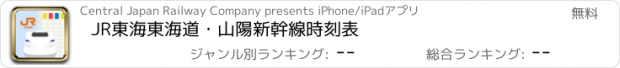 おすすめアプリ JR東海　東海道・山陽新幹線時刻表