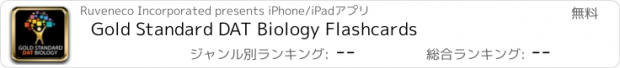 おすすめアプリ Gold Standard DAT Biology Flashcards