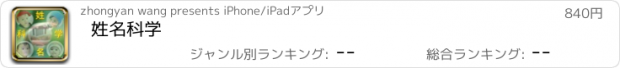 おすすめアプリ 姓名科学