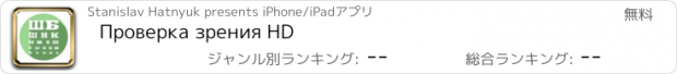おすすめアプリ Проверка зрения HD