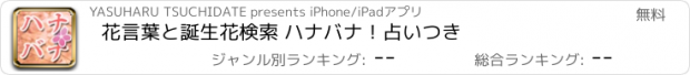 おすすめアプリ 花言葉と誕生花検索 ハナバナ！占いつき