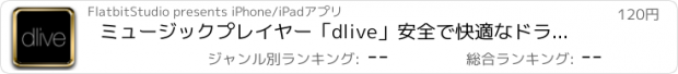 おすすめアプリ ミュージックプレイヤー「dlive」安全で快適なドライブミュージックライフを!