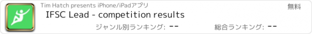 おすすめアプリ IFSC Lead - competition results