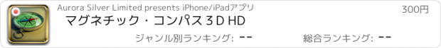 おすすめアプリ マグネチック・コンパス３D HD