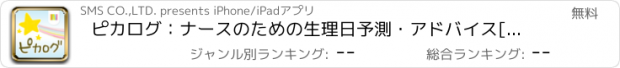 おすすめアプリ ピカログ：ナースのための生理日予測・アドバイス[無料]