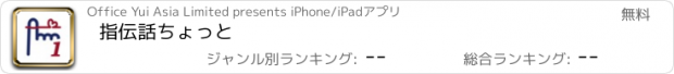 おすすめアプリ 指伝話ちょっと