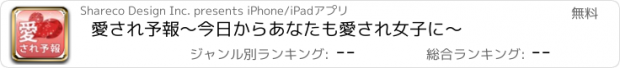 おすすめアプリ 愛され予報　〜今日からあなたも愛され女子に〜