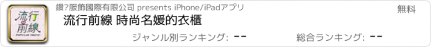 おすすめアプリ 流行前線 時尚名媛的衣櫃