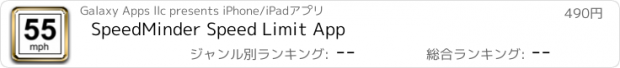 おすすめアプリ SpeedMinder Speed Limit App