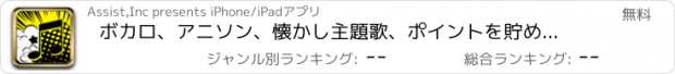 おすすめアプリ ボカロ、アニソン、懐かし主題歌、ポイントを貯めて好きなANIME SONGをGET"あにそん！