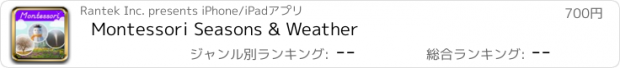 おすすめアプリ Montessori Seasons & Weather