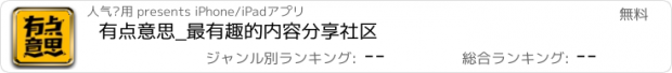 おすすめアプリ 有点意思_最有趣的内容分享社区