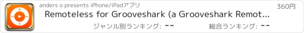 おすすめアプリ Remoteless for Grooveshark (a Grooveshark Remote Control)