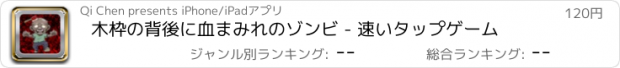 おすすめアプリ 木枠の背後に血まみれのゾンビ - 速いタップゲーム