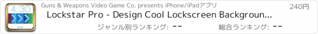 おすすめアプリ Lockstar Pro - Design Cool Lockscreen Backgrounds and Wallpapers for your  slide to unlock area