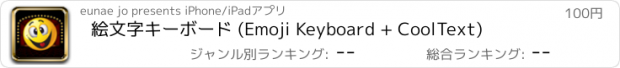 おすすめアプリ 絵文字キーボード (Emoji Keyboard + CoolText)
