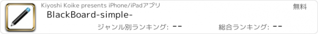 おすすめアプリ BlackBoard-simple-