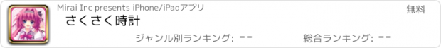 おすすめアプリ さくさく時計