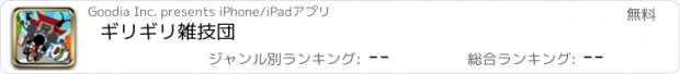 おすすめアプリ ギリギリ雑技団