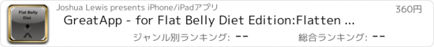 おすすめアプリ GreatApp - for Flat Belly Diet Edition:Flatten your belly and reduce belly fat+