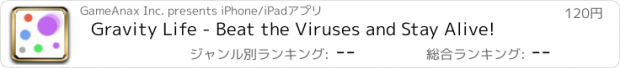 おすすめアプリ Gravity Life - Beat the Viruses and Stay Alive!