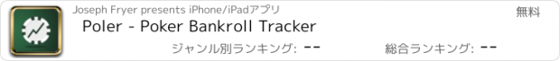 おすすめアプリ Poler - Poker Bankroll Tracker